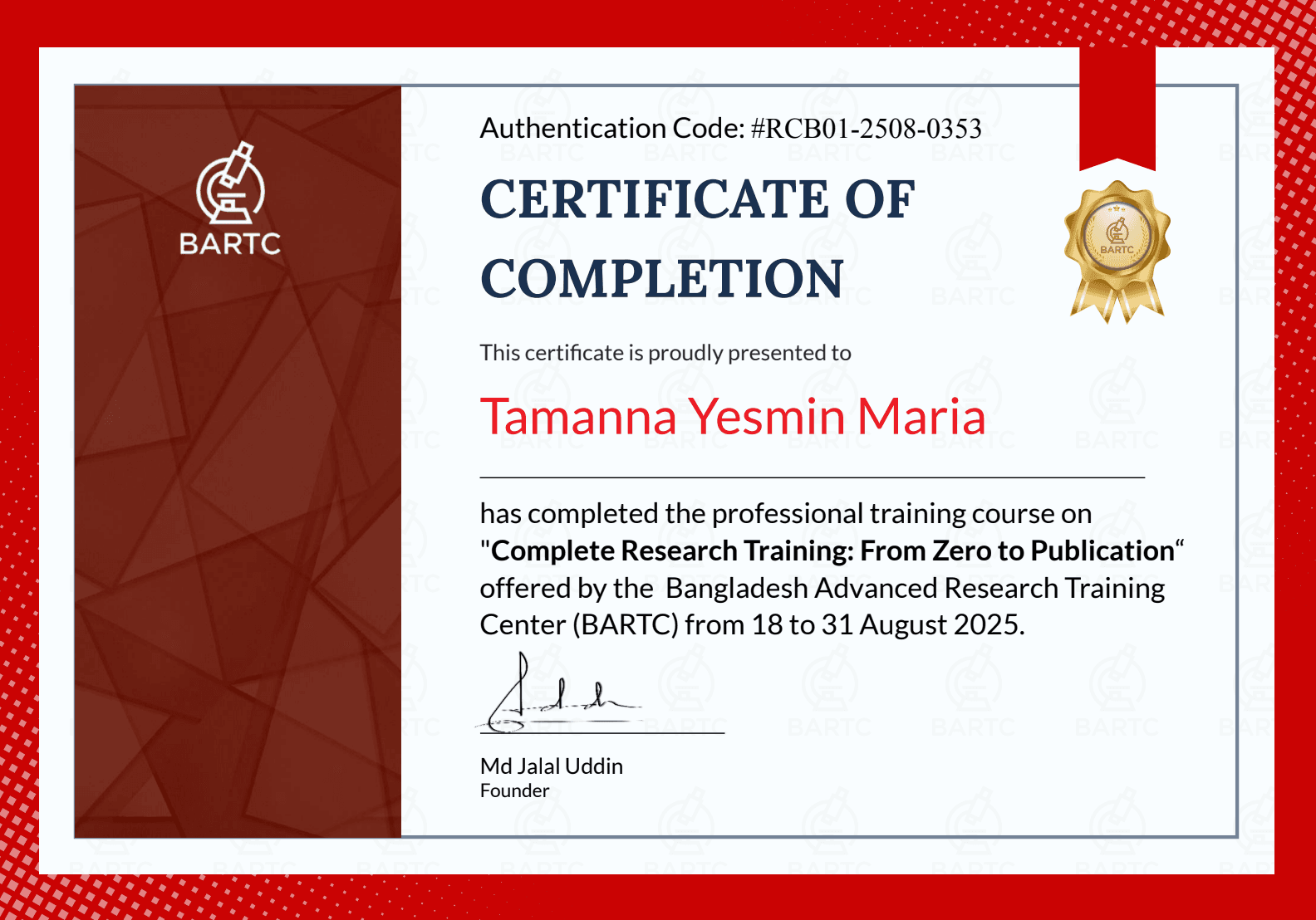 Outstanding Media Contribution